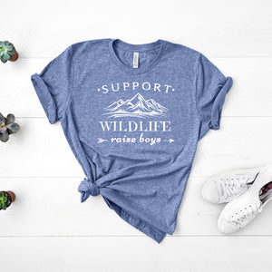 support wildlife  - unisex tee